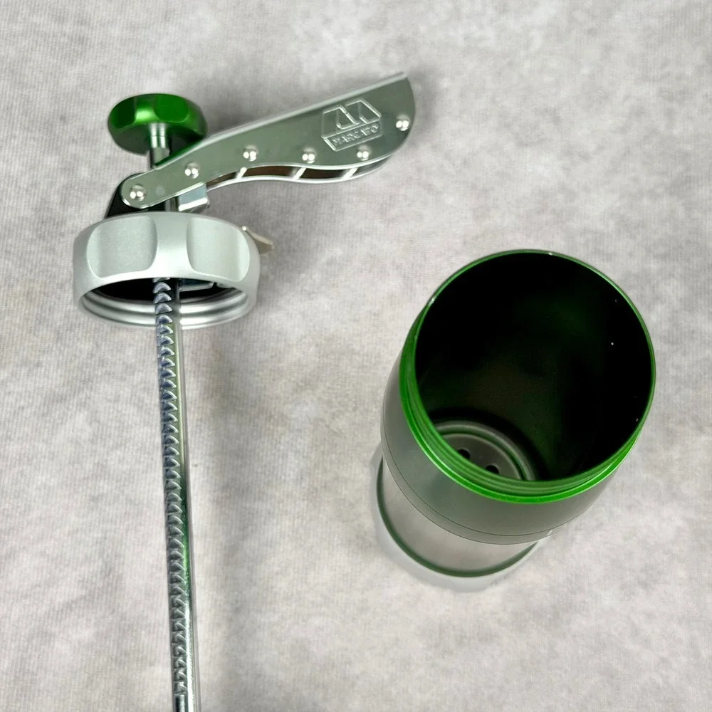 Marcato Atlas Biscuits Cookie Press Green Anodized Aluminum Made in Italy